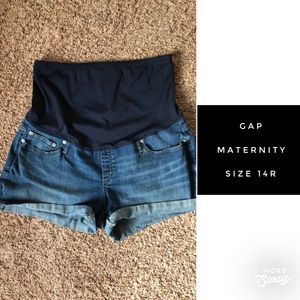 Gap Maternity Jean Shorts